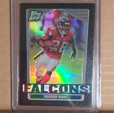2007 Topps Draft Picks and Prospects DPP BLACK REFRACTOR Warrick Dunn Falcons 