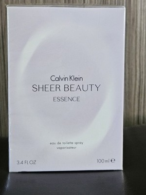 Calvin Klein Sheer Beauty Essence Women's Perfume, EDT Spray 3.4oz. SEALED 