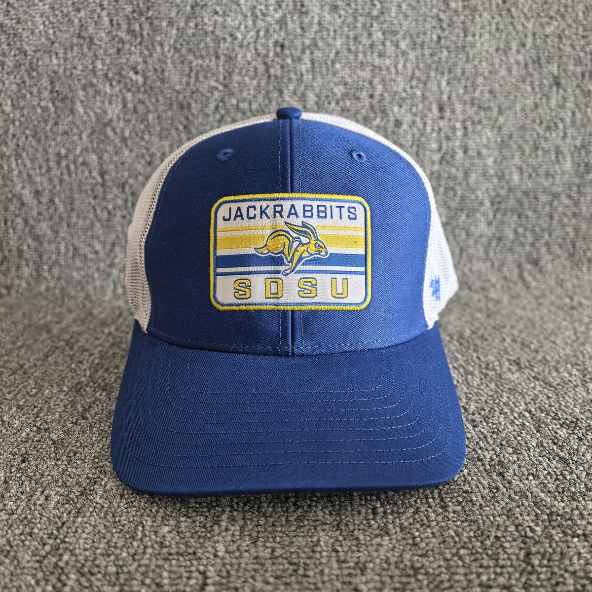 '47 Brand SDSU Jackrabbits Trucker Snapback Blue White NCAA Hat