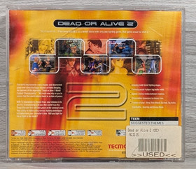 Dead or Alive 2 (Sega Dreamcast, 2000) CIB, Complete, Tested & Works