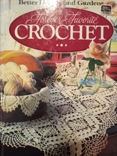 Vintage Crochet Patterns Book Doilies Afghans...