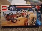 Lego 9496 Desert Skiff SEALED Box Star Wars 4 Figure Set Boba Fett Kithaba Luke