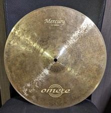 Omete Mercury 16 Inch Crash Cymbal B20 Bronze Used Dark Sparkling Sound