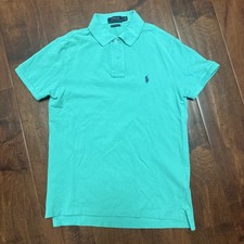 Polo Ralph Lauren Men Custom Slim Fit Mesh Short Sleeve Polo Men Small Preppy S