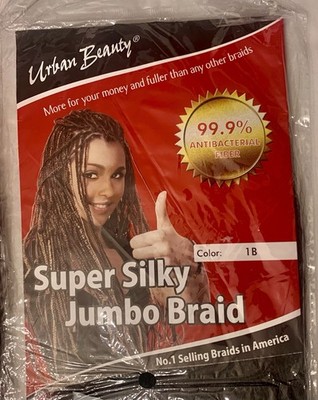 Urban Beauty Super Silky Jumbo Braid Color 1B