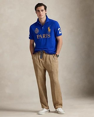 Polo Ralph Lauren Classic Fit Paris Mesh Polo Sz Large Men | eBay