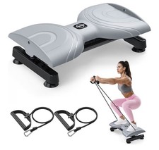 NEW Waist Twister Machine 300lb Capacity Ab Twist Board Home Gym Exercise Grey
