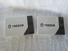 2 Trezor Model T - Cryptocurrency Hardware Wallets BRAND NEW / SEALED