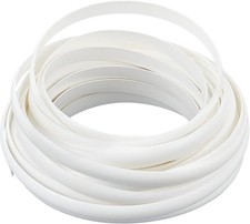 Rattan Weaving Repair Material 8mm x 10m Synthetic Flat Vinyl White