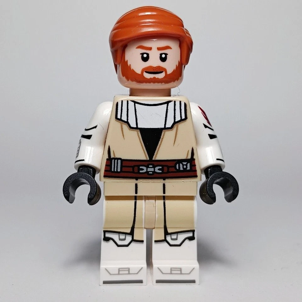sw1424 LEGO® Obi-Wan Kenobi, Tan General Robes, 1 pezzo, nuovo