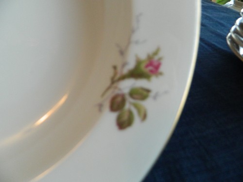 ROSENTHAL CHINA CONTINENTAL "PETAL LANE" (2) 8 1/2" RIMMED SOUP BOWL 8-1 - 第 4/8 張圖片