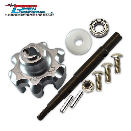 GPM Alloy + Steel Main Gear Teeth Mount Base for TRAXXAS X-MAXX 1/5 6S/8S - Picture 3 of 7