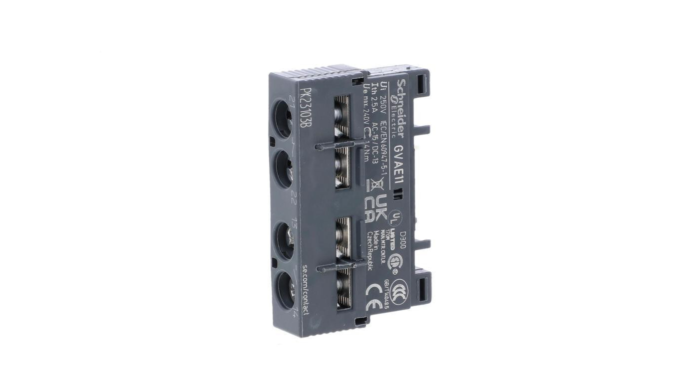 Auxiliary switch 1 NO 1 NC front mounting GVAE11 /T2UK
