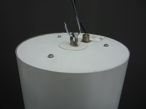 Seltene Gigantische Metall Industrie Deckenlampe von ERCO 60er DESIGN - Picture 6 of 8
