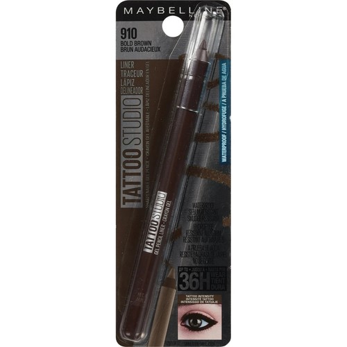 (CHOICE of Shade) Maybelline Tattoo Studio Liner Waterproof Sharpenable Intense - Picture 2 of 2