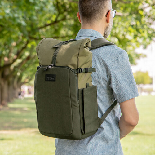 New Tenba Fulton v2 16L Photo Backpack (Tan/Olive), USA Authorized Dealer #35668 - Bild 13 von 13