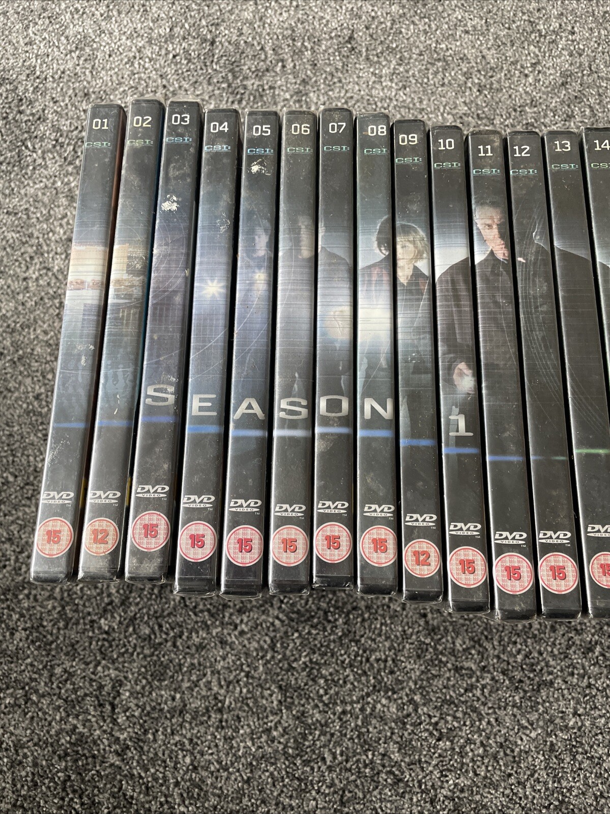 CSI Season 1 23 Episodes Season 2 23 Episodes & Season 3 6 Episodes BN