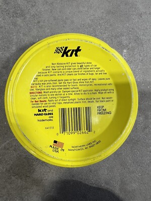Vintage KIT Vehicle Wax | eBay