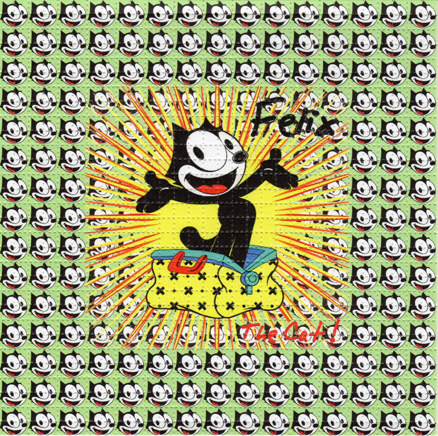 d*2様 Felix the Cat パブミラー 79】 FELIX THE CAT パブミラー 25.5×25.5cm程 インテリア 鏡