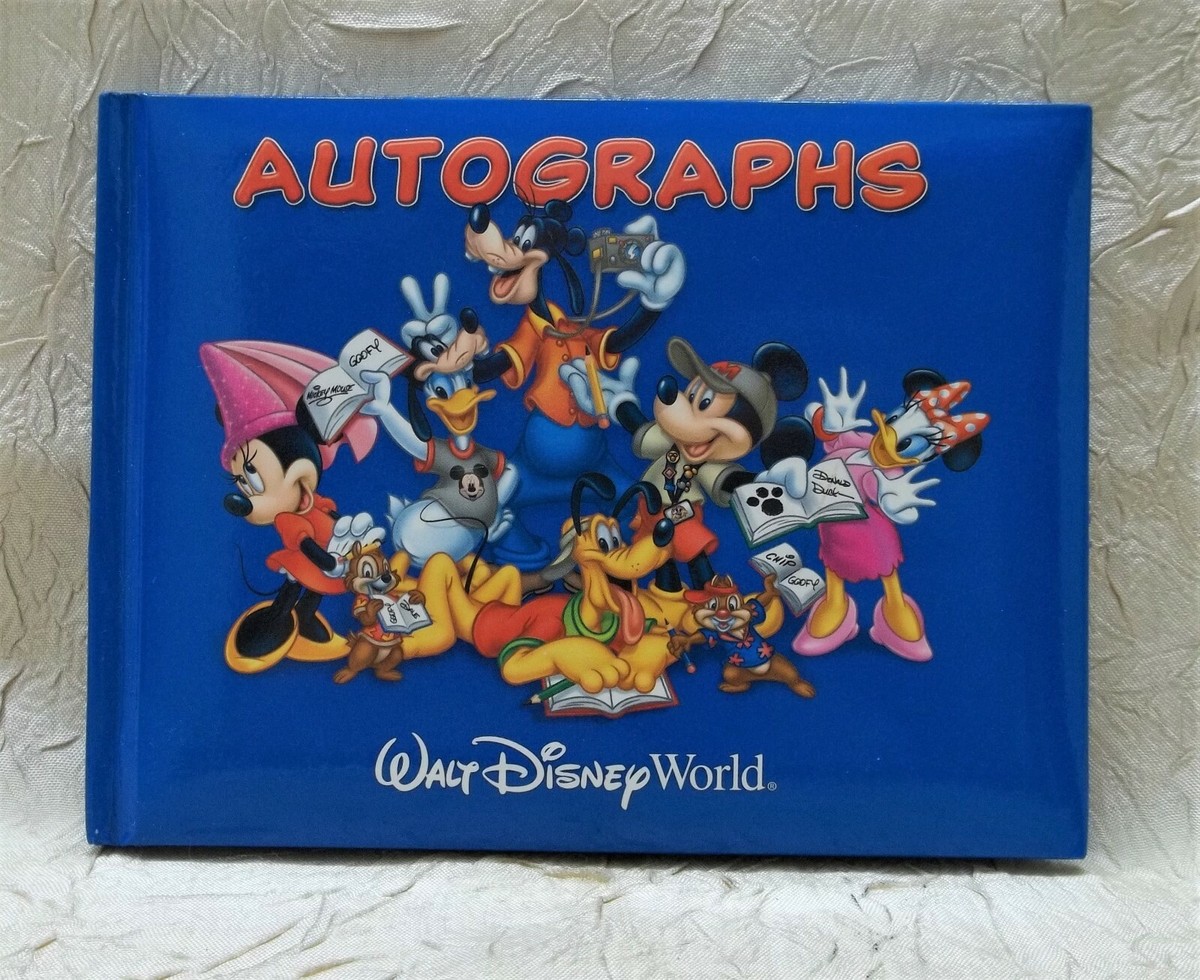 レア 海外ディズニー限定 Walt Disney World Book Walt Disney World Autograph Book with Pooh Tigger Piglet & Eeyore