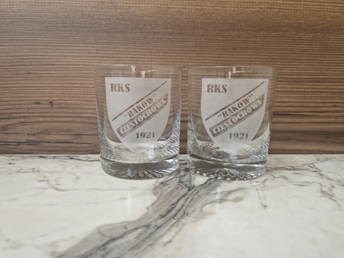RAKOW CZESTOCHOWA Whisky glasses /SZKLANKI DO WHISKY 2 x 300 ml ,high quality. - Picture 2 of 3