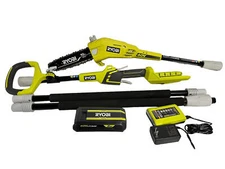 RYOBI RY40560 10" 40V Cordless Battery Pole Saw Kit (2Ah Battery & Charger)