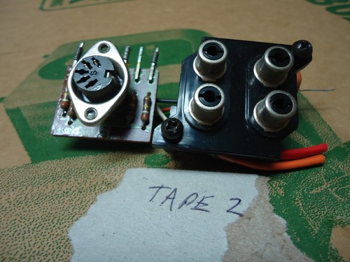 Pioneer SA-8500 Stereo Amplifier Parting Out Tape 2 Jacks