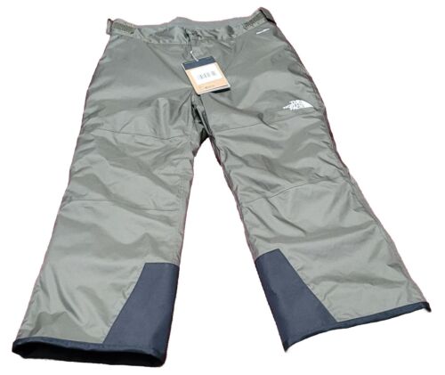 The North Face Youth  Ski Pants-Green Size S 7/8 NWT MSRP $109 - Afbeelding 1 van 3