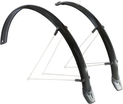 Schutzblech Satz Eurofender Rapido 28'' x 46 mm - Schwarz