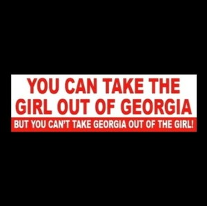 uga bumper sticker