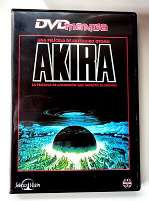 AKIRA - DVD - MANGA JAPONÉS - DIRIGIDA POR KATSUHIRO OTOMO - PELICULA DE CULTO