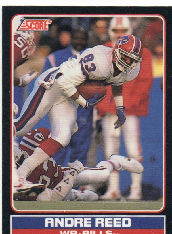 ANDRE REED 1990 SCORE YOUNG SUPERSTARS #18 BILLS LOT-17