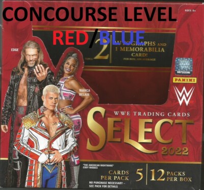 2022 WWE Select Base Concourse level Red Blue (retail) PICK YOUR CARD Panini