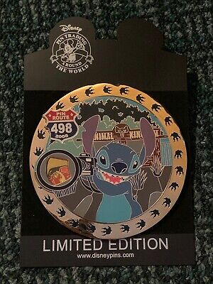 Disney Pin Jumbo Stitch 626 Route 498 Animal Kingdom Le 500 Pins Set Lot 05 Ebay