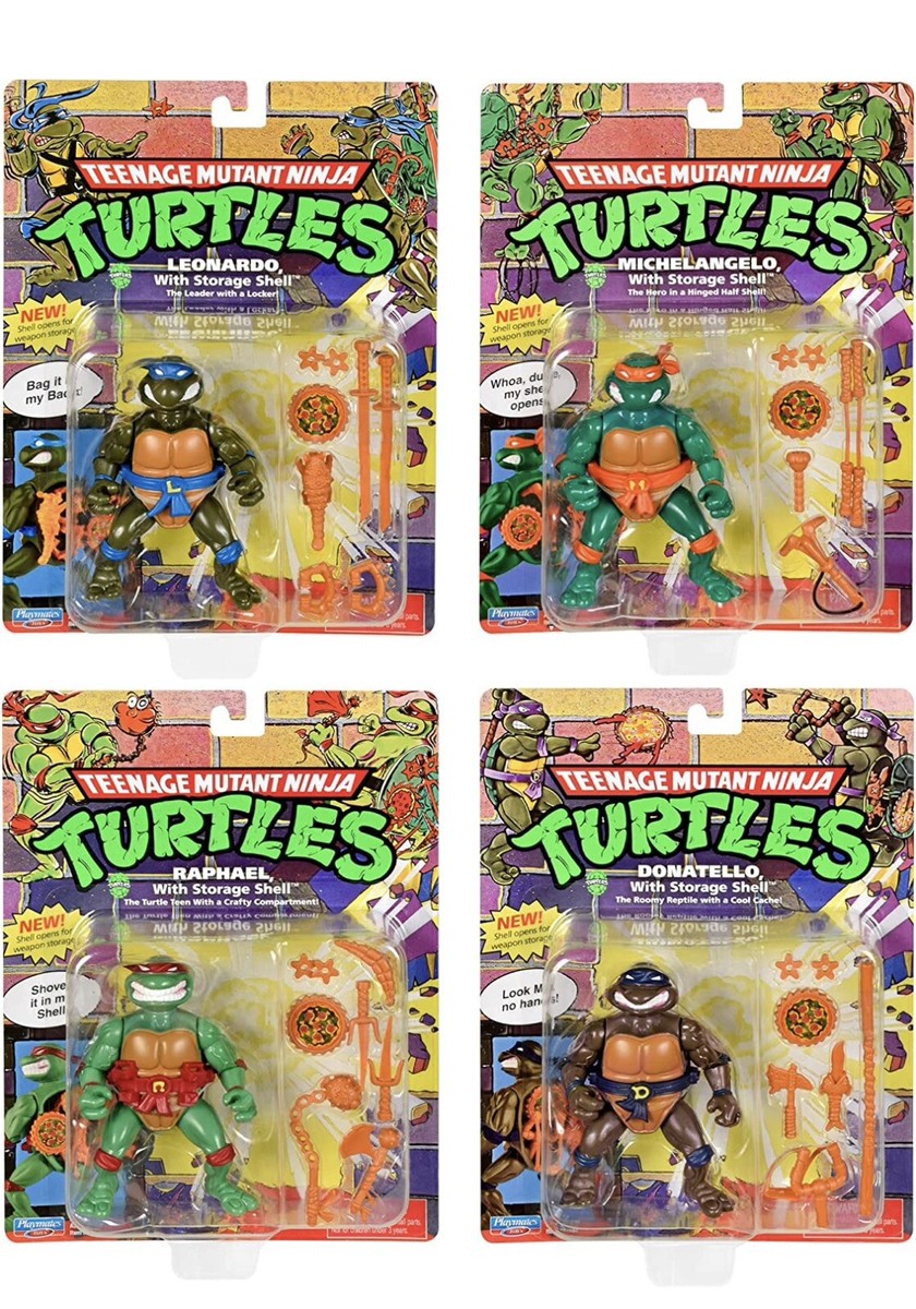 タートルズ　クラシックコレクション　4体セット Teenage Mutant Ninja Turtles: Classic 4