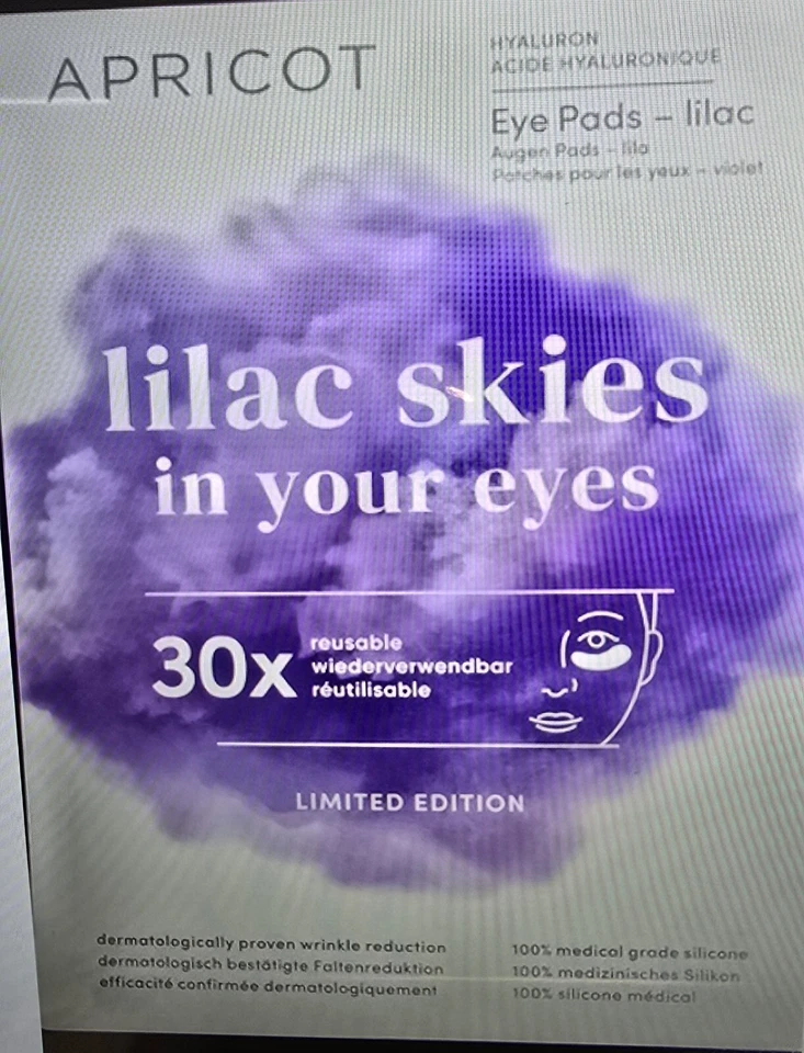 APRICOT GMBH APRICOT lilac skies in your eyes 30 x wiederverwendbare Eye Pads Limited-Neu