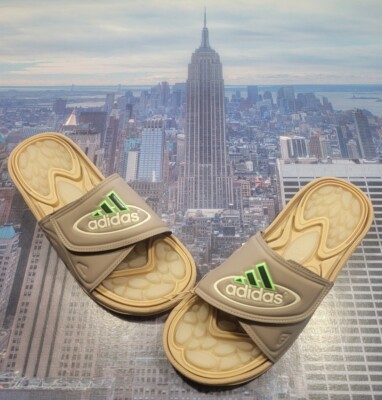 Adidas Originals Reptossage Slide Sandal Chalky Brown Mens Size 8 GY4552 New