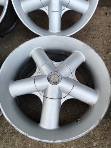 CLASSIC BMW FOMB MIGLIA 1000 5X120 7.5X16 WHEEL SET - Picture 5 of 16