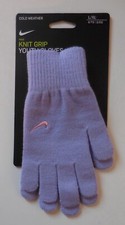 Nike Knit Swoosh Gloves 2.0 YOUTH Purple Pulse/Arctic Punch L/XL