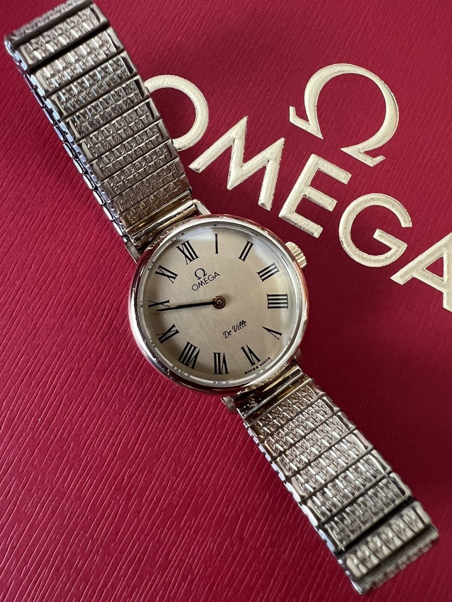 OMEGAデビル De Ville Prestige 39.5 mm, ステンレススティール レザー