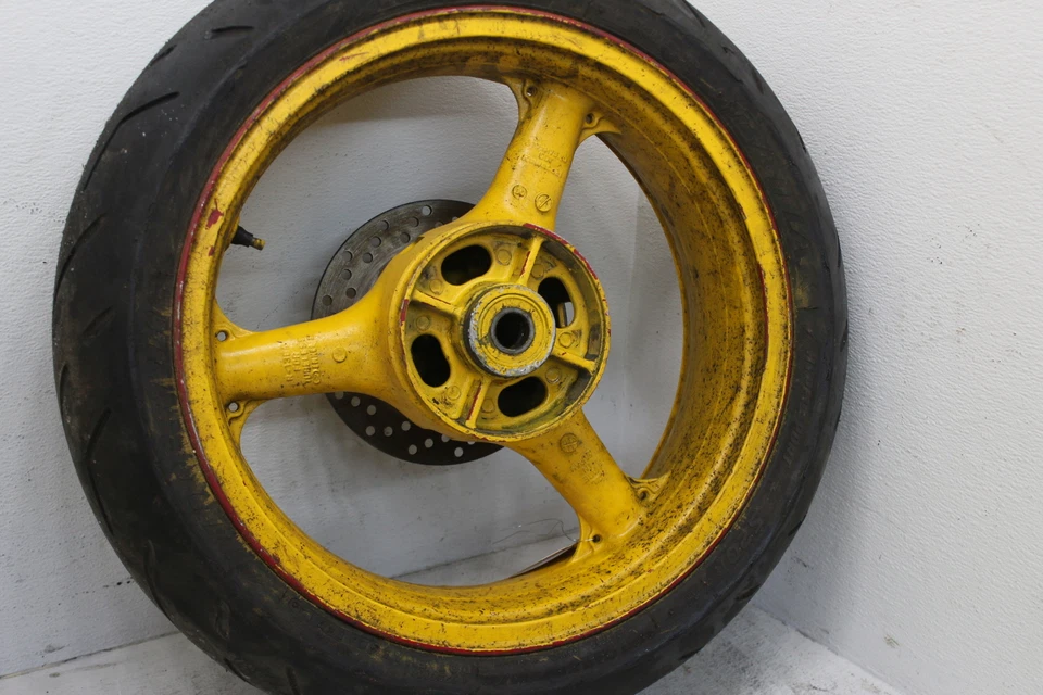 00-06 KAWASAKI NINJA ZX12R ZX12 ZX-12 1200 RUEDA TRASERA RECTA 17 X 6,00 W33 Foto 3 de 4