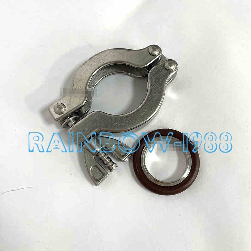 1 SET FOR Edwards vacuum pump accessories KF40 clamp+sealing ring