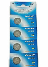 4 pcs CR1616 1616 LM1616 BR1616 3V Lithium Battery USA Seller