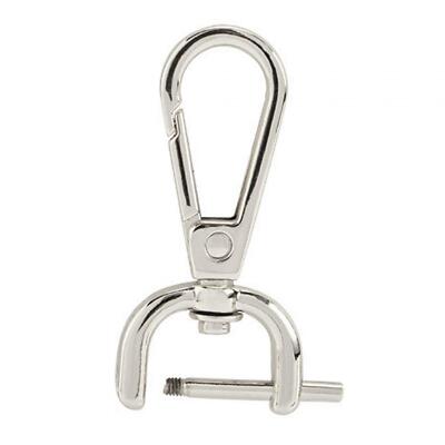 Alethron Karabinerhaken Set - 12 Stück Mit Drehgelenk Für Taschen & DIY