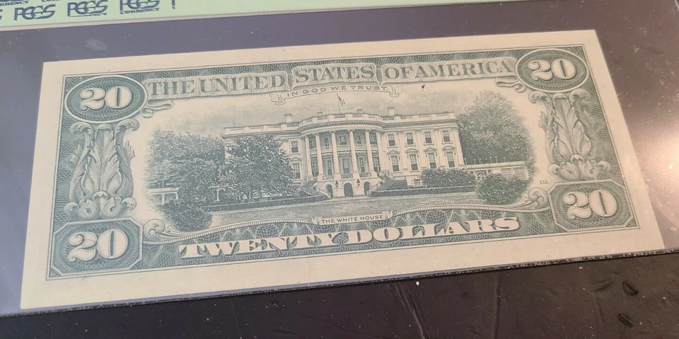 Fr.2069-J* 1969 B $20 Star Federal Reserve Note PCGS 58 PPQ - Image 3 of 3