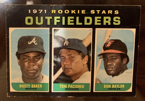 dusty baker rookie year