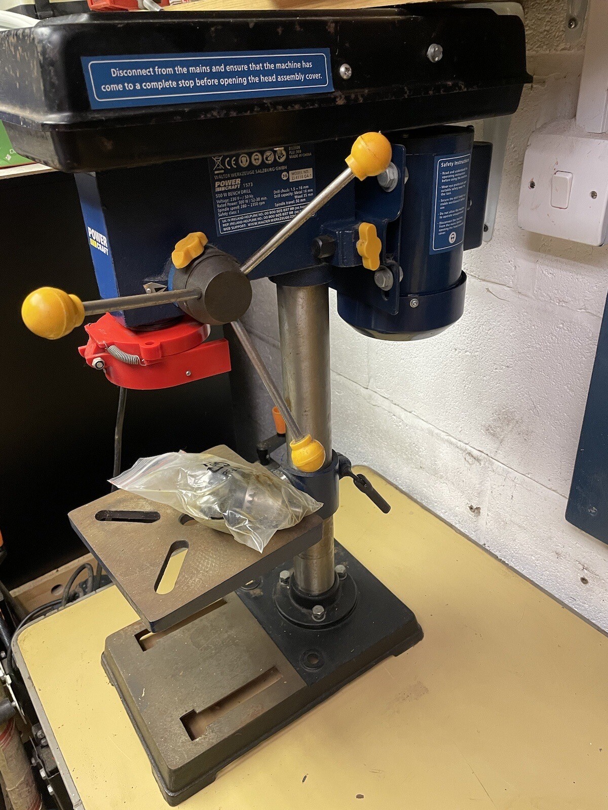 Power Craft 500 W Bench Drill eBay