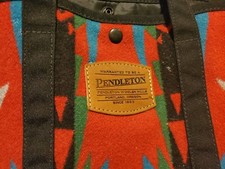 Preowned Pendleton Wool Blend Tote Bag