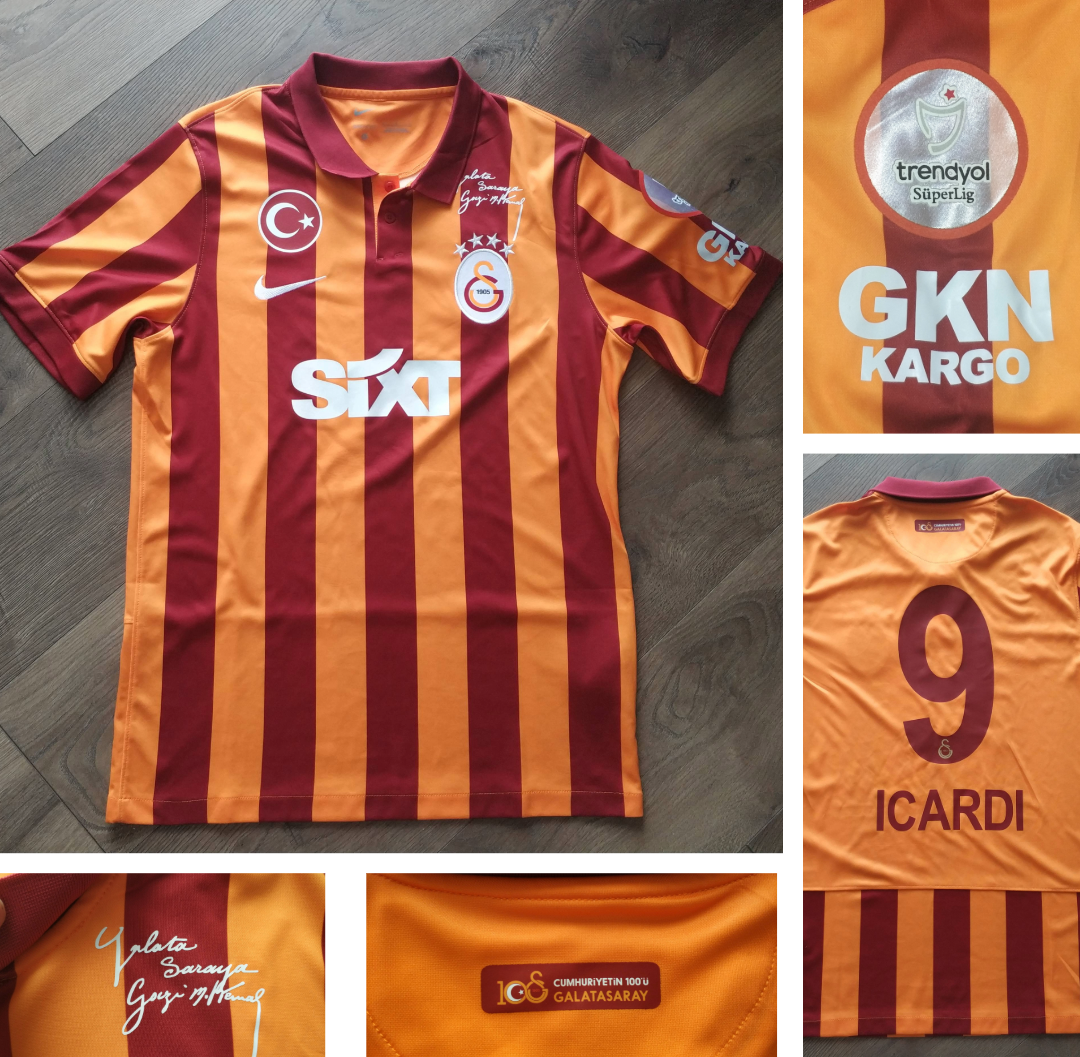 Limited Edition Galatasaray 2023 Year Mauro Icardi Jersey Shirt  Camiseta