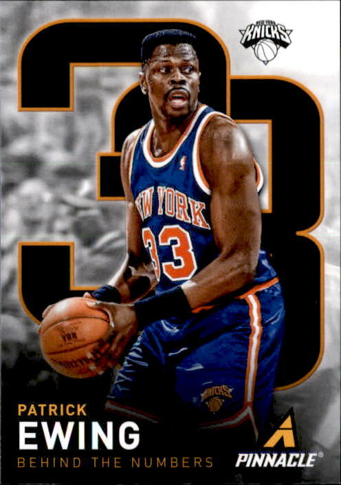 Patrick Ewing 2013-14 Panini Pinnacle Behind The Numbers Card #16